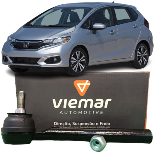 Terminal de direção direito Viemar Honda City e Fit 1.5 2015 a 2021