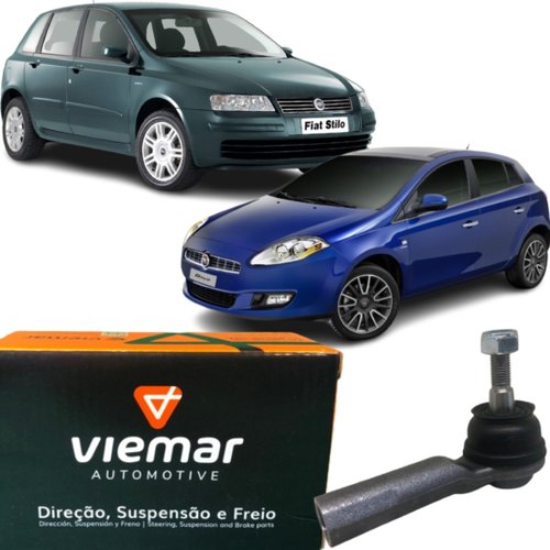 Terminal De Direção Esquerdo/direto Viemar Fiat Bravo Stilo 