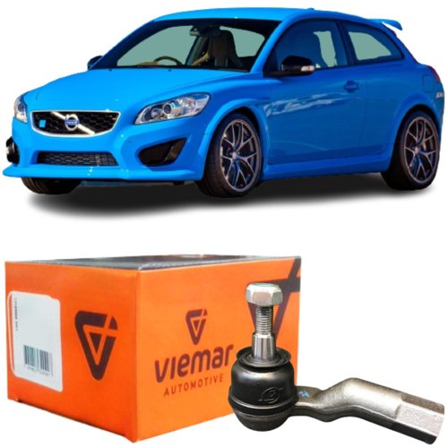 Terminal De Direção Esquerdo Viemar Focus Volvo C30 S40 V50