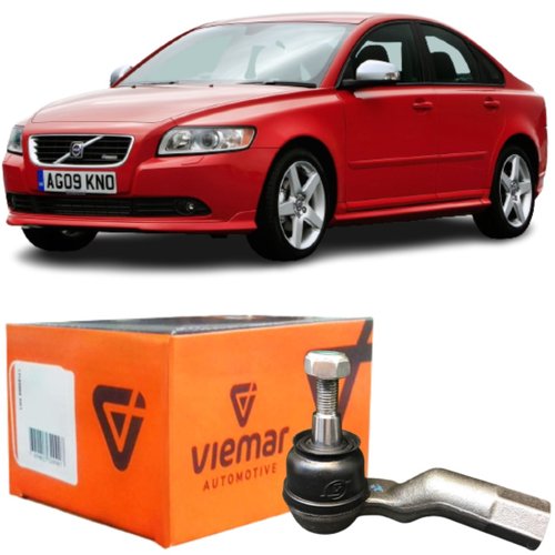 Terminal De Direção Esquerdo Viemar Focus Volvo C30 S40 V50