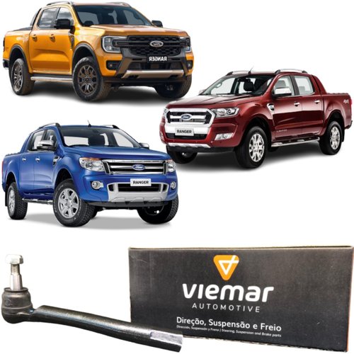 Terminal De Direção Esquerdo Viemar Ford Ranger 2.2 2.5 3.2