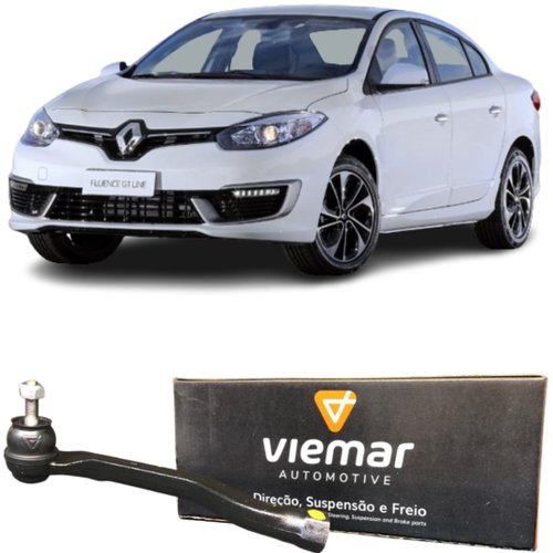 Terminal De Direção Esquerdo Viemar Renault Fluence 1.6 2.0 2013 a 2018