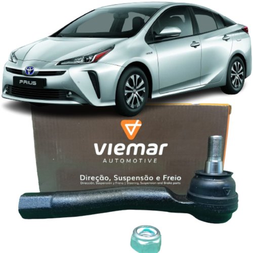 Terminal De Direção Esquerdo Viemar Toyota Corolla E Prius.