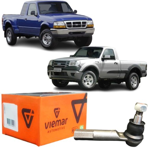Terminal De Direção Viemar Ford Ranger Explorer Mazda B-2500