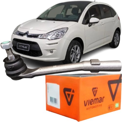 Terminal de direção Viemar Citroen C3 DS3 e Peugeot 208 2008