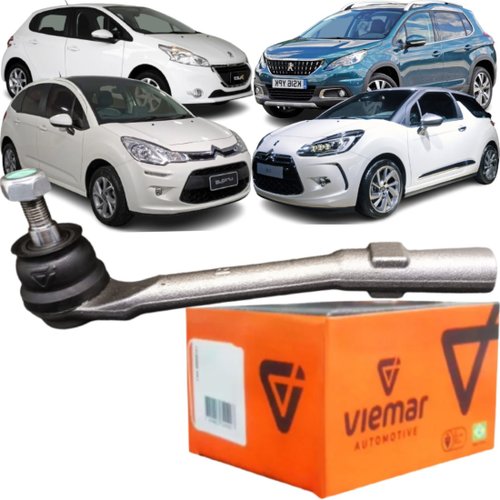 Terminal de direção Viemar Citroen C3 DS3 e Peugeot 208 2008