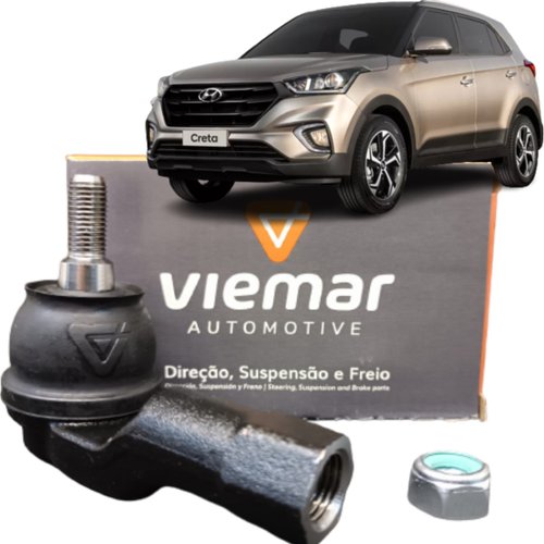 Terminal de direção direito Viemar Hyundai Creta 1.6 e 2.0 2017 a 2023