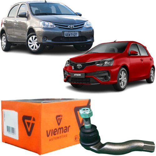 Terminal De Direção Direito Viemar Toyota Etios 1.3 E 1.5 2012 a 2021