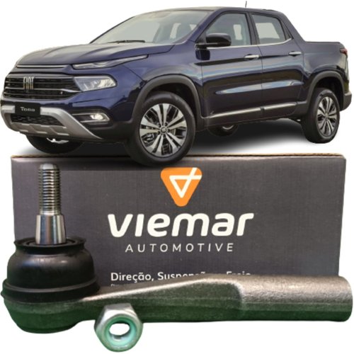Terminal de direção lado direito Viemar Fiat Toro 2.0 Diesel 2016 a 2023