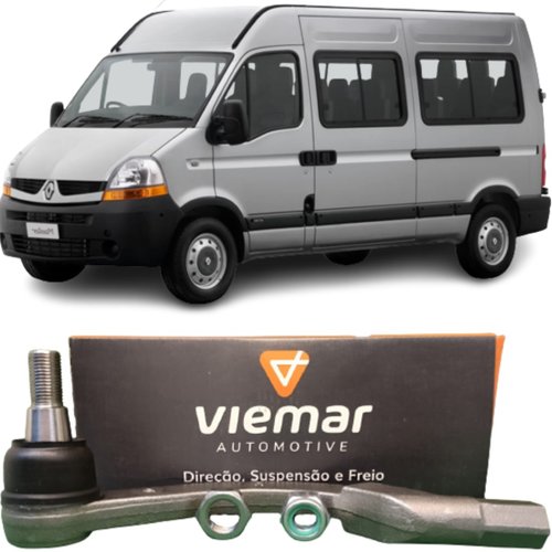 Terminal de direção direito Viemar Renault Master 2.5 2.8 2002 a 2012