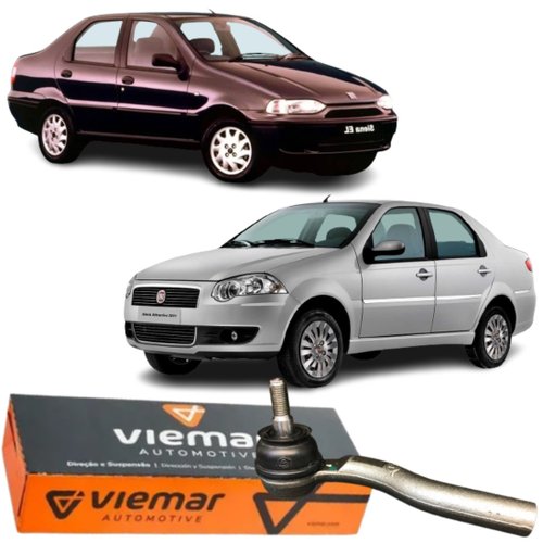 Terminal Direção Direito Viemar Palio Doblo Uno Strada Mobi