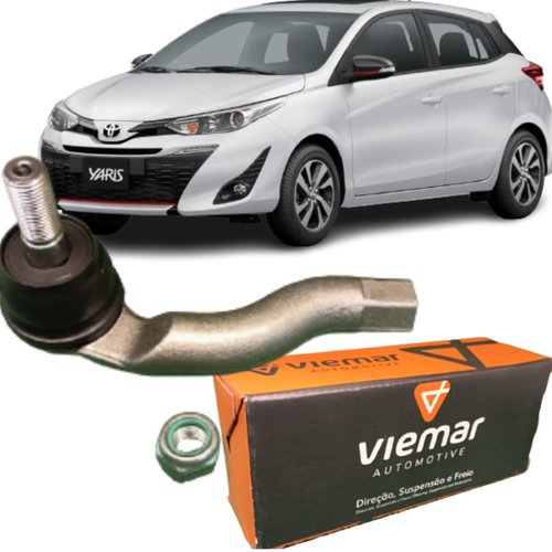 Terminal De Direção Direito Viemar Toyota Yaris 1.3 E 1.5