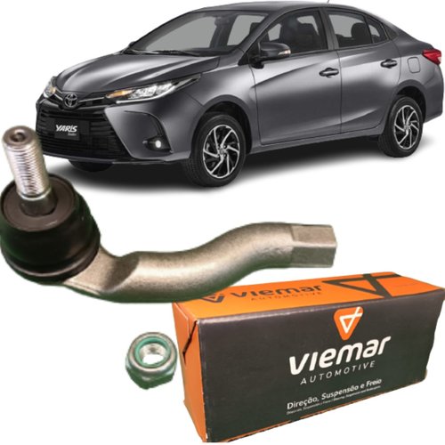 Terminal De Direção Direito Viemar Toyota Yaris 1.3 E 1.5