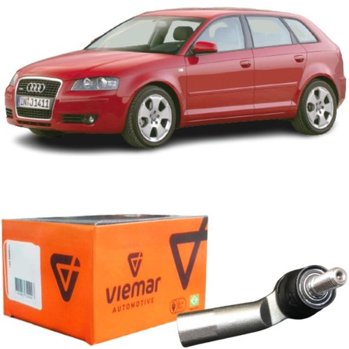Terminal Direção Esquerdo Viemar Volkswagen Audi D. Elétrica 2005 a 2023