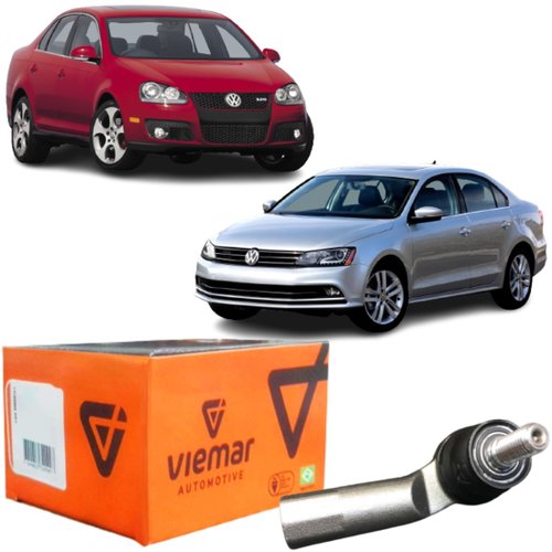 Terminal Direção Esquerdo Viemar Volkswagen Audi D. Elétrica 2005 a 2023