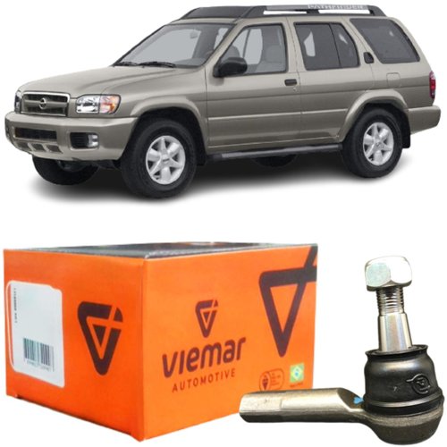 Terminal Direção Externo Viemar Frontier X-terra X-trail 1996 a 2008