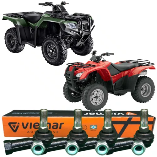 Terminal Direção Interno E Externo Viemar Trx Fourtrax 420cc