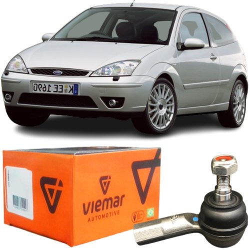 Terminal Direção Lado Esquerdo Viemar Ford Focus 2000 A 2005