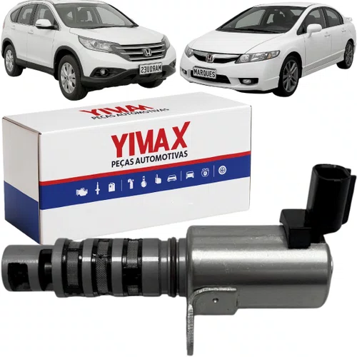 Valvula Solenóide Ymax Civic 2.0 16v Crv 2.0 E 2.4 16v