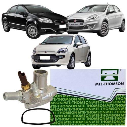 Válvula Termostática Com Sensor Mte-thomson Para Fiat Bravo
