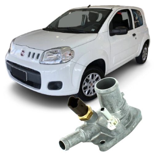 Válvula Termostática Com Sensor Fiat Motor 1.0 1.4 8v Fire 2010 a 2021
