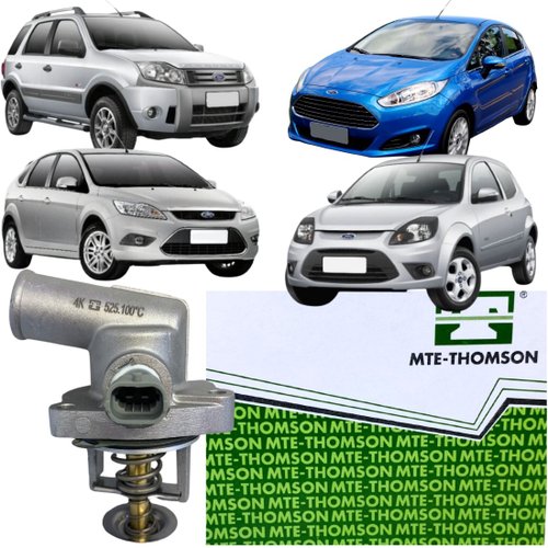 Válvula Termostática Mte-thmoson Para Ecosport Fiesta Focus