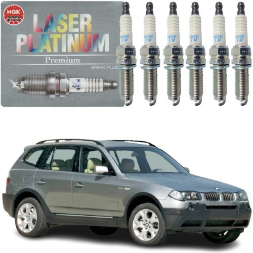 Vela Ignição Iridium Ngk Bmw 130i 325i 530i X3 Si Z4 2.5 3.0