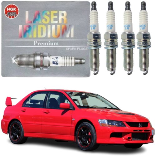 Vela Ignição Iridium Ngk Mitsubishi Lancer Evolution 2.0 2004