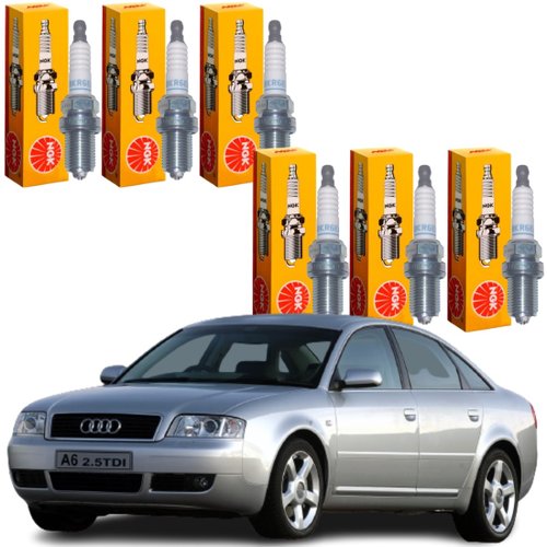 Vela Ignição Ngk Audi A4 A6 Vw Passat Motores 2.4 2.8 3.0 1997 a 2005