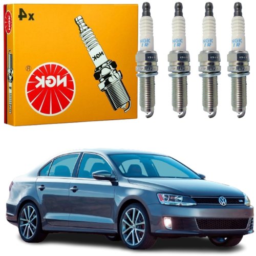 Vela Ignição Ngk Vw Bora Vw Polo Vw Golf Vw Jetta 2.0 Flex