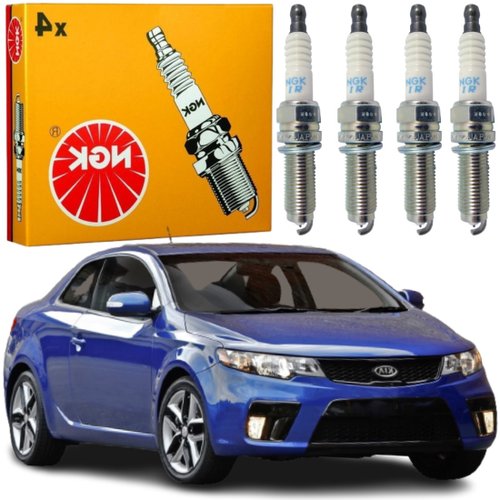 Vela Ignição Ngk Kia Soul Cerato Hyundai Veloster 1.6 16v