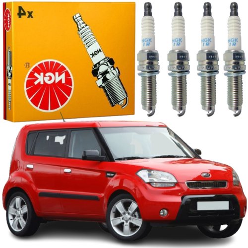 Vela Ignição Ngk Kia Soul Cerato Hyundai Veloster 1.6 16v