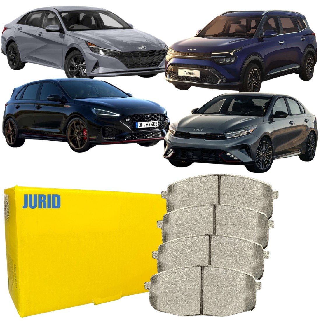 Pastilha De Freio Dianteiro Hyundai I30 Kia Cerato Sportage