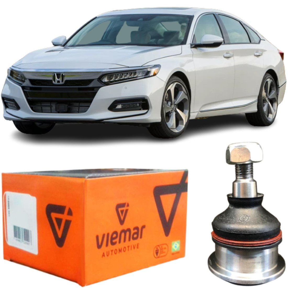 Pivô Superior Viemar Acura Integra Honda Civic Accord Crv