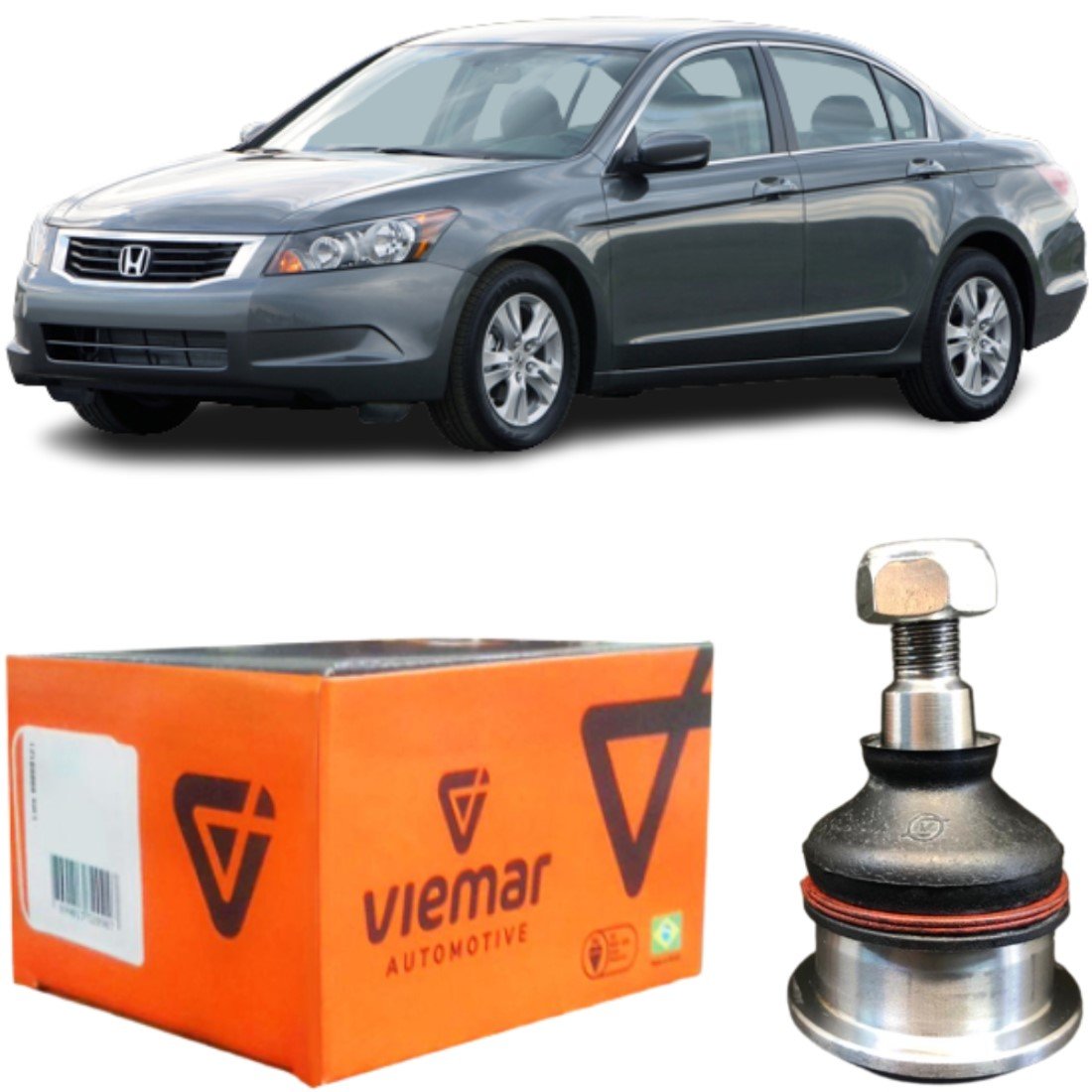 Pivô Superior Viemar Acura Integra Honda Civic Accord Crv
