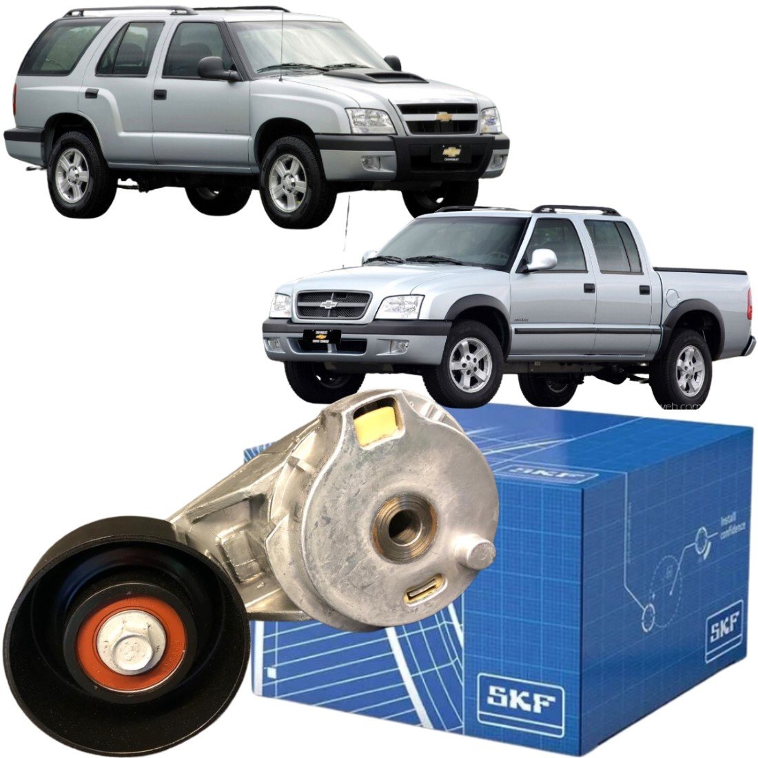 ROLAMENTO CORREIA ALTERNADOR ( TENSOR DH COMPLETO )