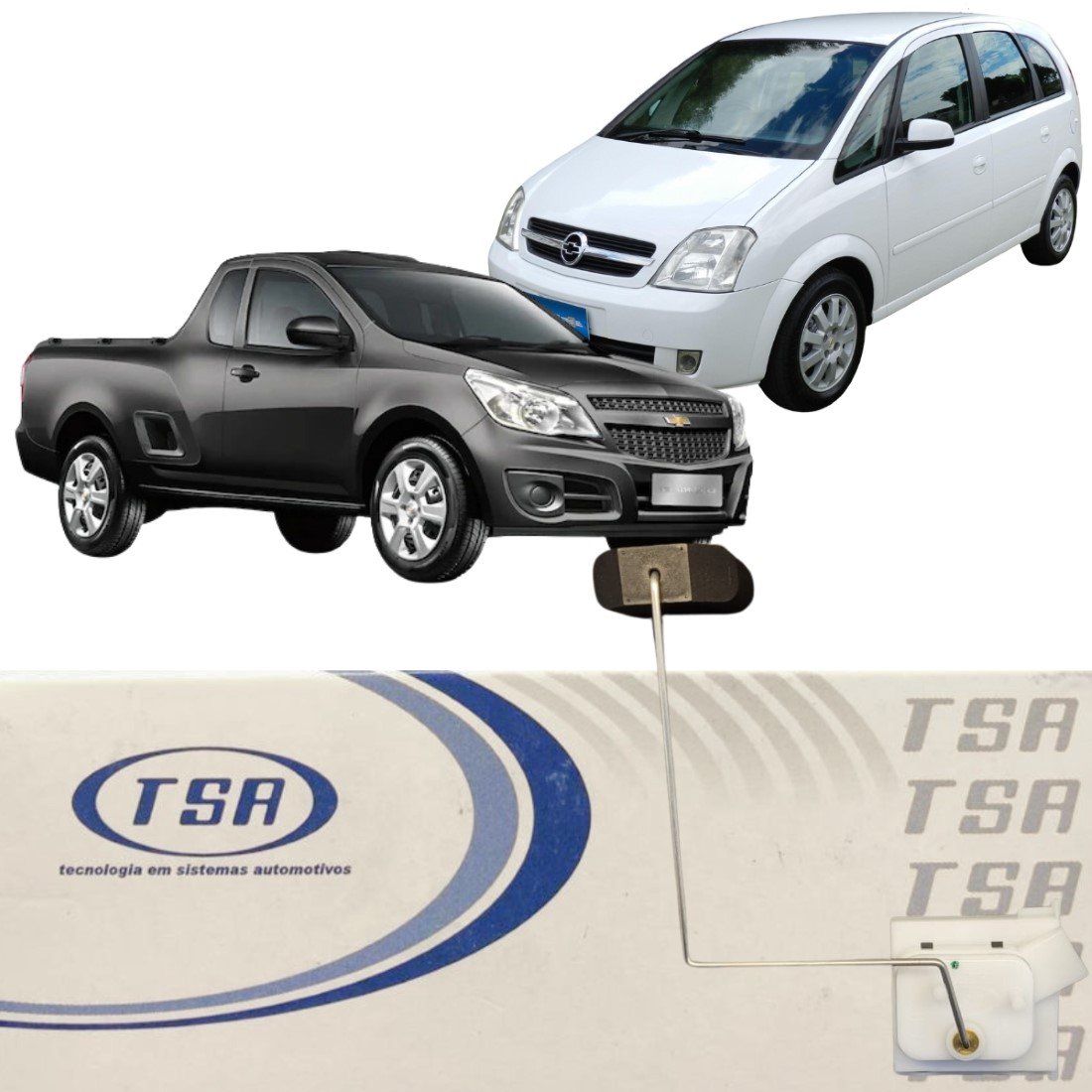 Sensor Nível De Combustível Tsa Gm Meriva E Montana 03 A 04