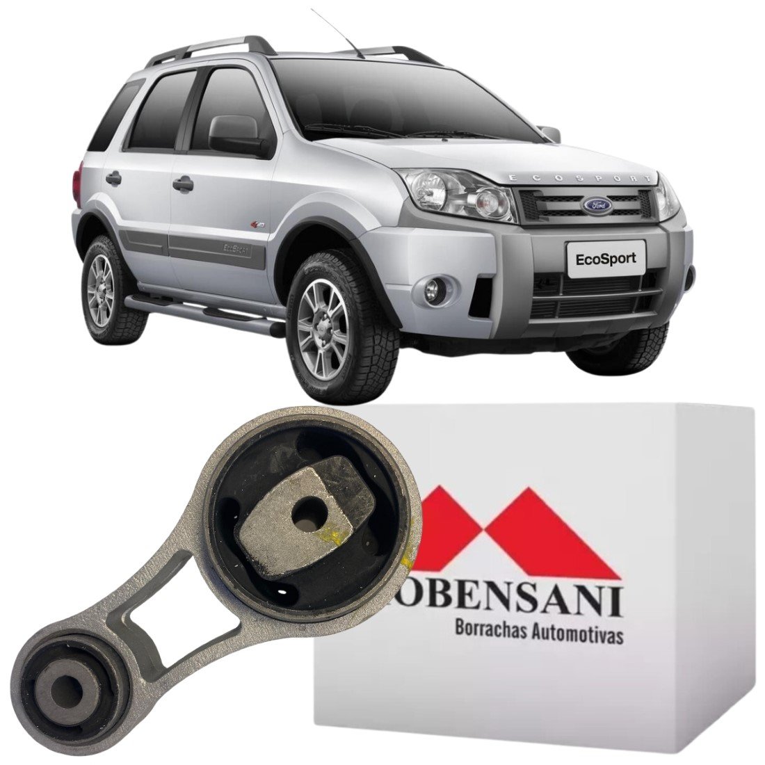 Suporte Coxim Limitador Torção Traseiro Mobensani Ecosport