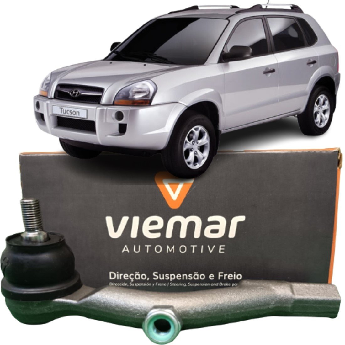 Terminal Direção Esquerdo Viemar Hyundai Tucson Kia Sportage