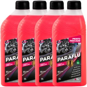 04 Aditivos Água Arrefecimento Radiador Pronto Uso Paraflu
