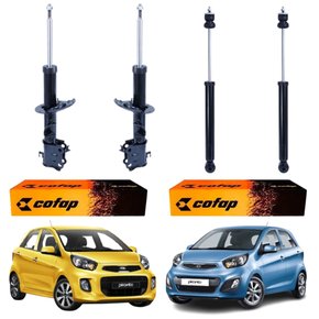 AMORTECEDOR DIANTEIRO TRASEIRO COFAP KIA PICANTO 11 A 16