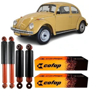 Amortecedor Dianteiro Traseiro Cofap Vw Fusca 1969 A 1980