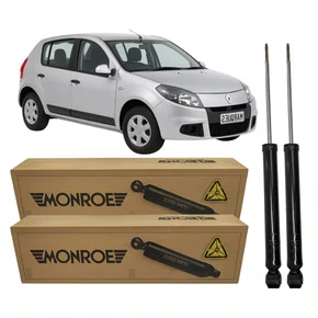 AMORTECEDOR TRASEIRO RENAULT LOGAN/SANDERO