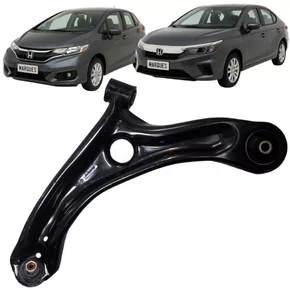 Bandeja Suspensão Dianteira Esquerda Para Honda City E Fit