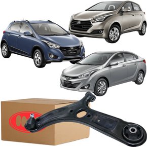 Bandeja Suspensão Dianteira Esquerdo Para Hb20 2012 A 2019