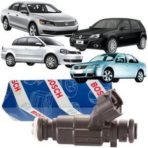 Bico Injetor Bosch Para Vw Bora Golf Jetta Polo 2.0 8v