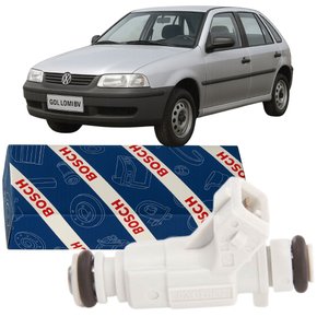 Bico Injetor Bosch Para Vw Gol 1.0 8v Mi Gasolina 96 A 2005