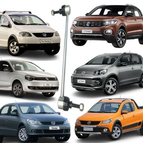 Bieleta Trw Suspensão Dianteira Volkswagen Gol Fox Polo Up Voyage Saveiro T-cross