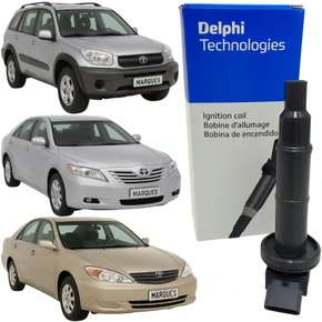 Bobina De Ignição Original Delphi Para Toyota Camry E Rav4