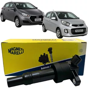 Bobina De Ignição Original Magneti Marelli Para Hyundai Hb20